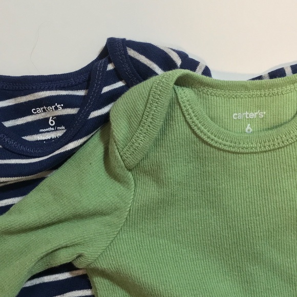 Boys | Carter’s Long Sleeve Snap bottom 2pc - Picture 2 of 3